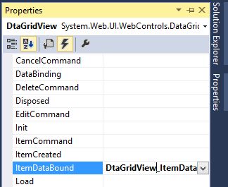 DataGrid Properties in ASP.NET